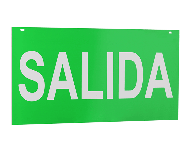Salida jel akril panel