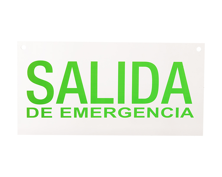 Salida kilépési jelpanel