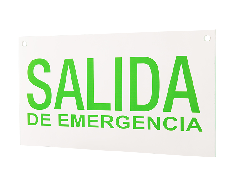 Salida kilépési jelpanel