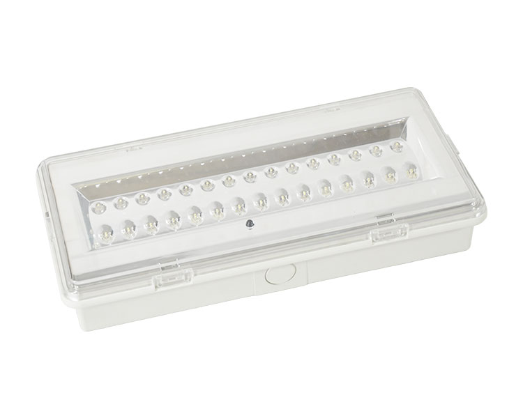 LE503L nem karbantartott LED-es vízálló vészhelyzeti lámpa