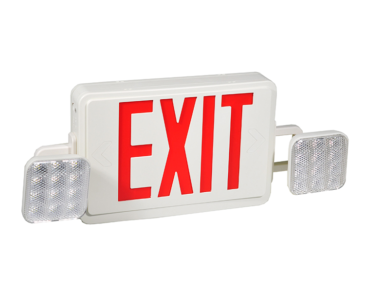 JLEC2RW-Exit Sürgősségi Light Combo piros betűkkel