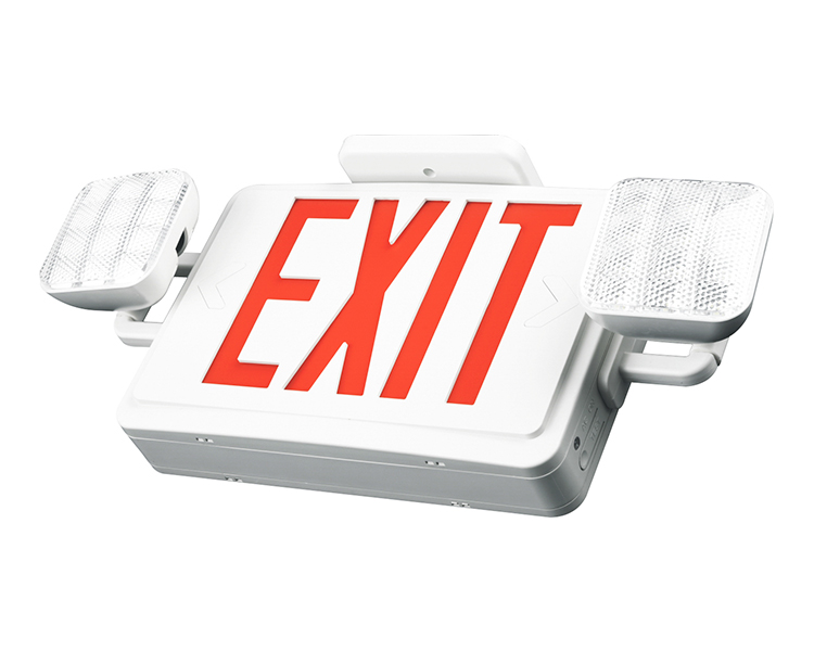 JLEC2RW-Exit Sürgősségi Light Combo piros betűkkel