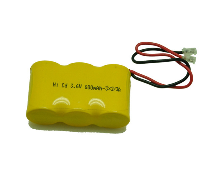 Ni-Cad akkumulátor 3,6 V 600 mAh