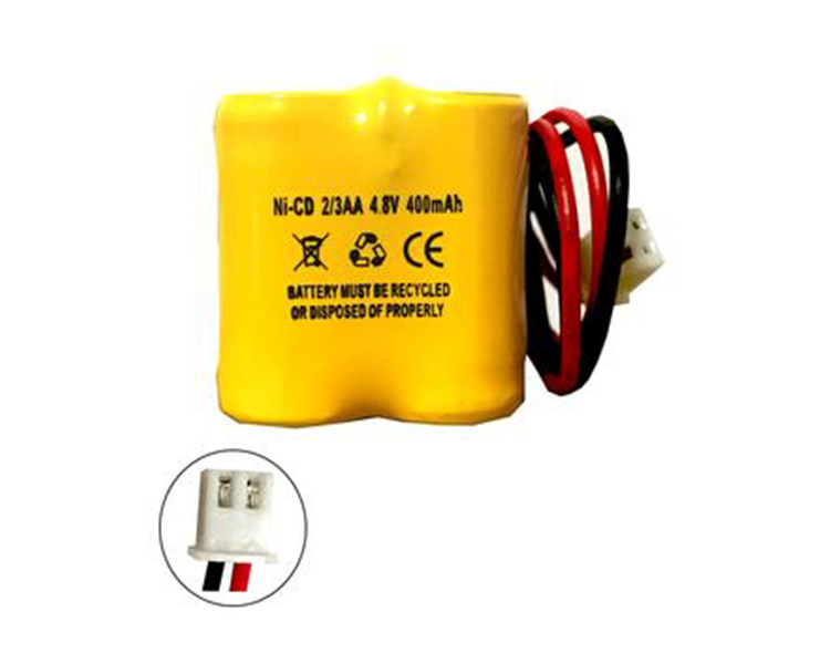 Ni-Cad akkumulátor 4,8 V 400mAh